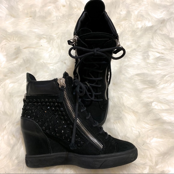 Giuseppe Zanotti Wedge Heel Sneakers - Picture 4 of 6